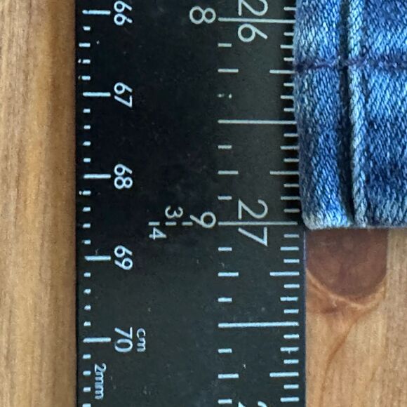 Chicos So Slimming Jeans Women 2.5 Short US 14 Short Stretch 5 Pockets Button - Picture 11 of 12